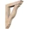 Ekena Millwork Funston Traditional Smooth Bracket w/ Offset Brace, Douglas Fir, 7 1/2"W x 36"D x 44"H BKT0806X36X44FST01SDF - alternate 1